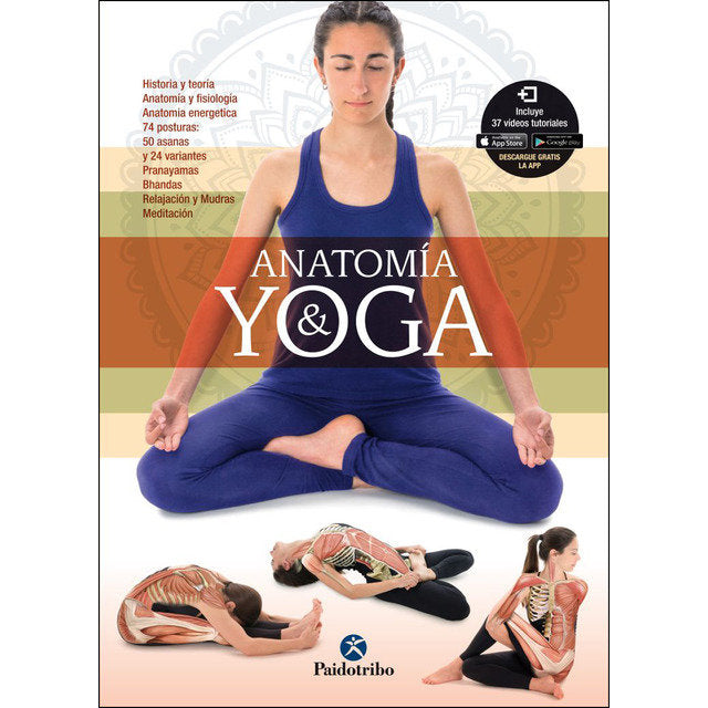 Anatomía & yoga, de Patiño Coll, Mireia | portada del libro