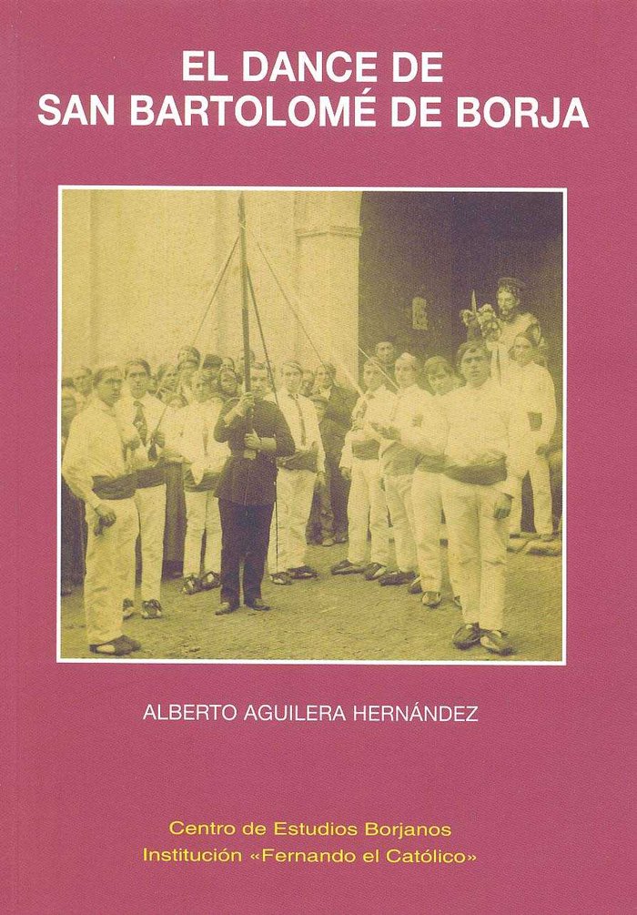 El dance de San Bartolome de Borja, de Aguilera Hernandez | portada del libro