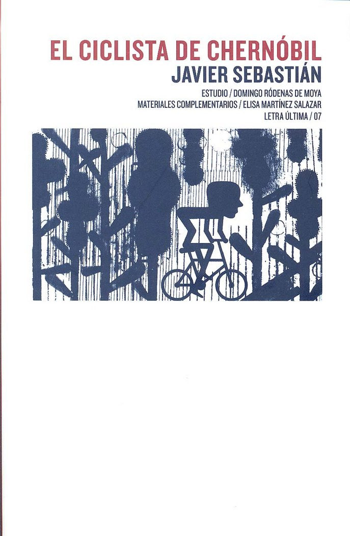 El ciclista de Chernóbil, de Sebastián Luengo | portada del libro