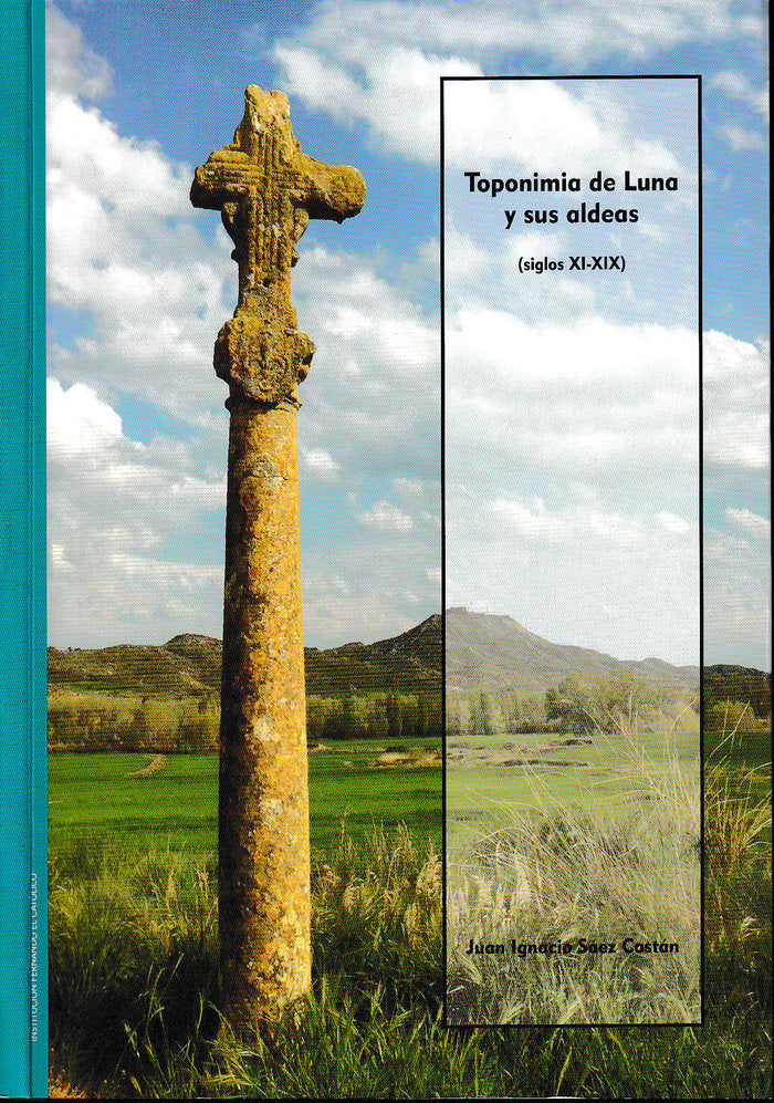 Toponimia de Luna y sus aldeas (siglos XI-XIX), de Sáez Castán | portada del libro