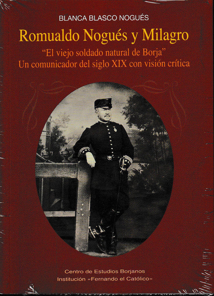 Romualdo Nogués y Milagro, de Blasco Nogués | portada del libro