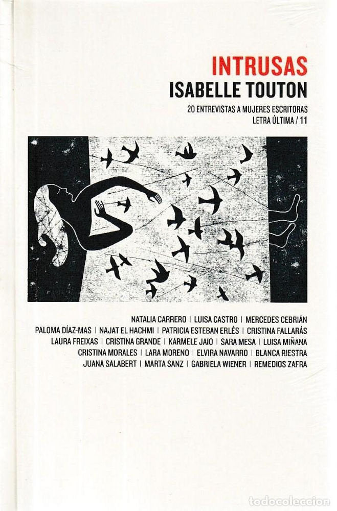 Intrusas. 20 entrevistas a mujeres escritoras, de Touton | portada del libro