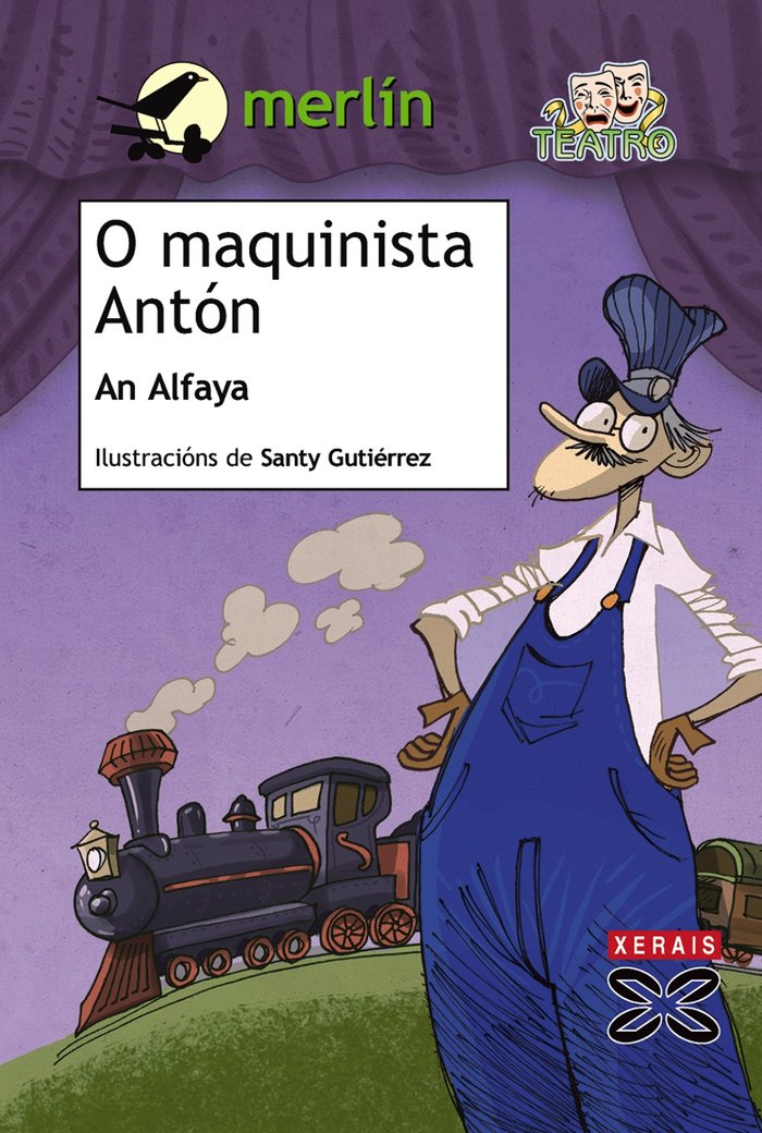 O maquinista Antón, de Alfaya, An | portada del libro
