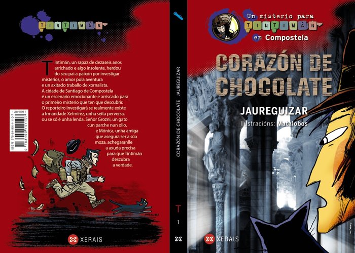 Corazón de chocolate, de Jaureguizar | portada del libro