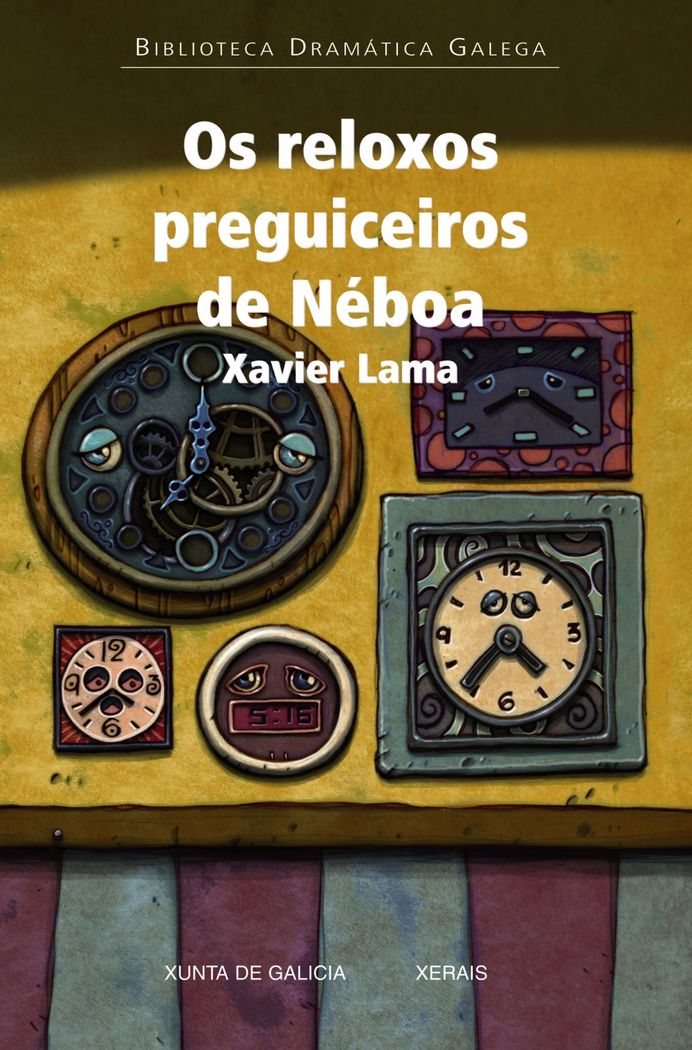 Os reloxos preguiceiros de Néboa, de Lama, Xavier | portada del libro