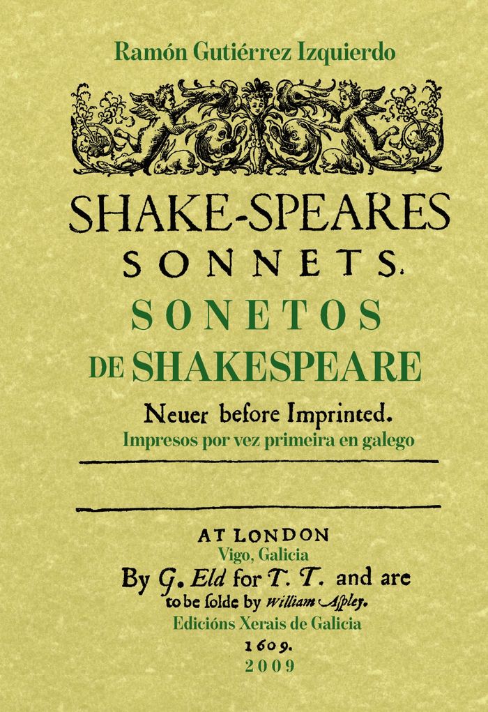 Sonetos de Shakespeare, de Gutiérrez Izquierdo, Ramón | portada del libro
