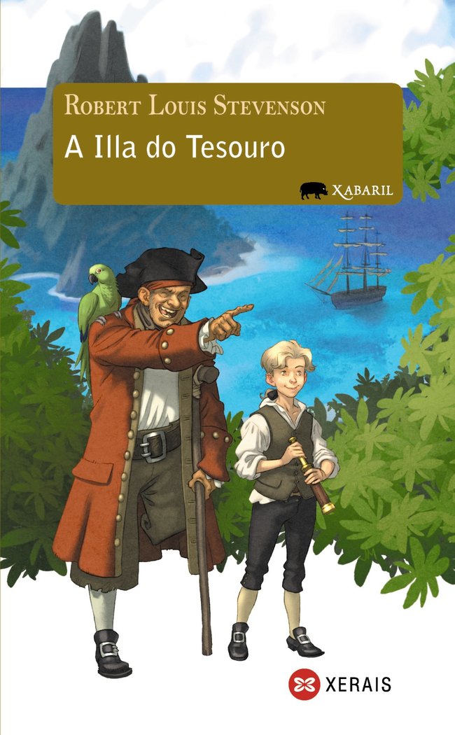 A illa do tesouro, de Stevenson, Robert Louis | portada del libro