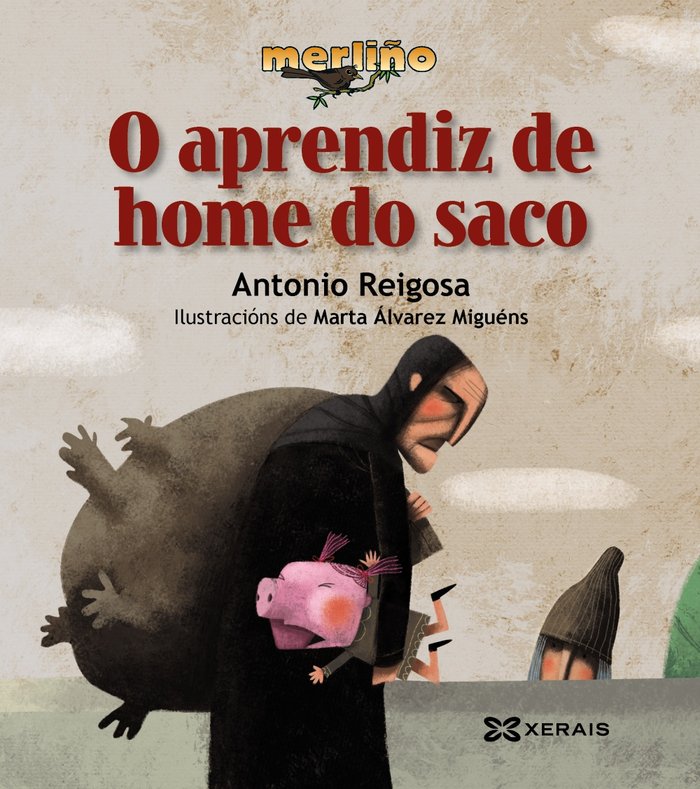 O aprendiz de home do saco, de Reigosa, Antonio | portada del libro