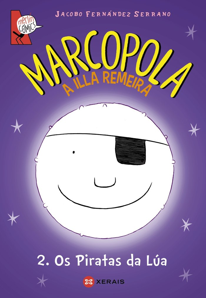 Marcopola 2. Os Piratas da Lúa, de Fernández Serrano, Jacobo | portada del libro
