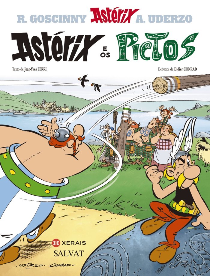 Astérix e os pictos, de Goscinny, René | portada del libro