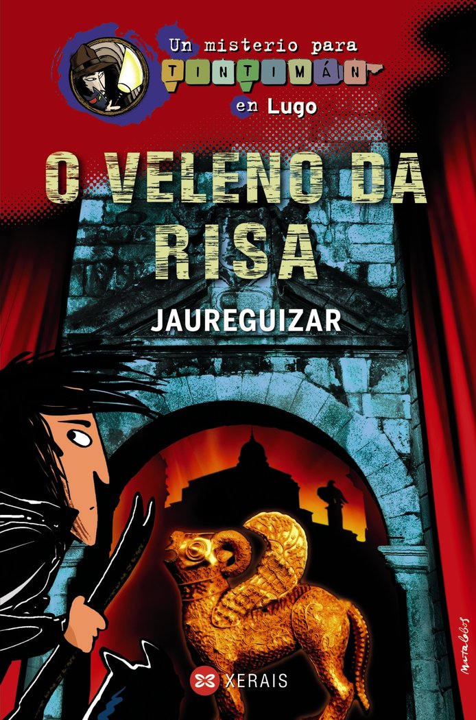 O veleno da risa, de Jaureguizar | portada del libro