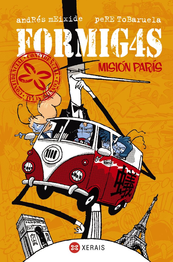 Formigas. Misión París, de Tobaruela, Pere | portada del libro