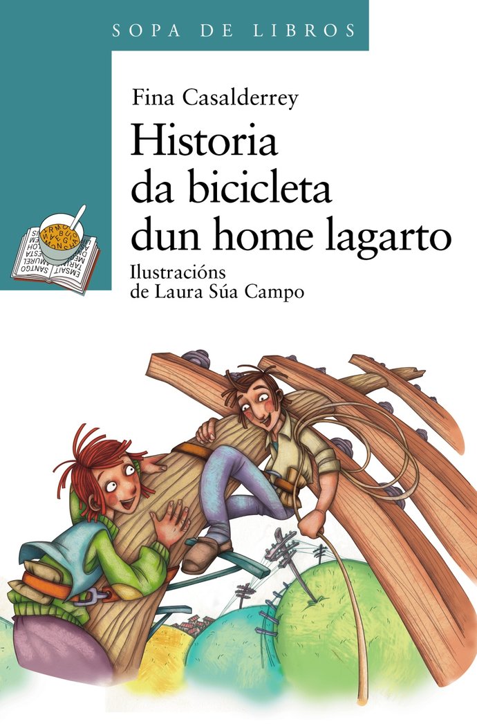 Historia da bicicleta dun home lagarto, de Casalderrey, Fina | portada del libro
