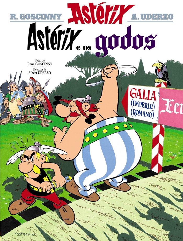 Astérix e os godos, de Goscinny, René | portada del libro