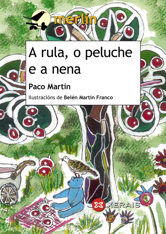 A rula, o peluche e a nena, de Martín, Paco | portada del libro