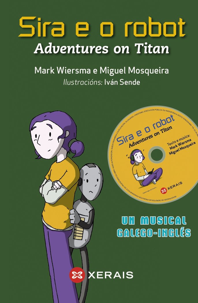 Sira e o robot, de Wiersma, Mark | portada del libro