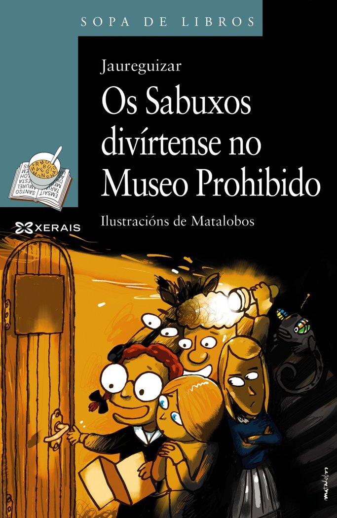 Os Sabuxos divírtense no Museo Prohibido, de Jaureguizar | portada del libro