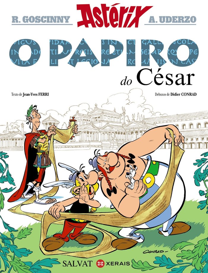 Astérix. O papiro do César, de Goscinny, René | portada del libro