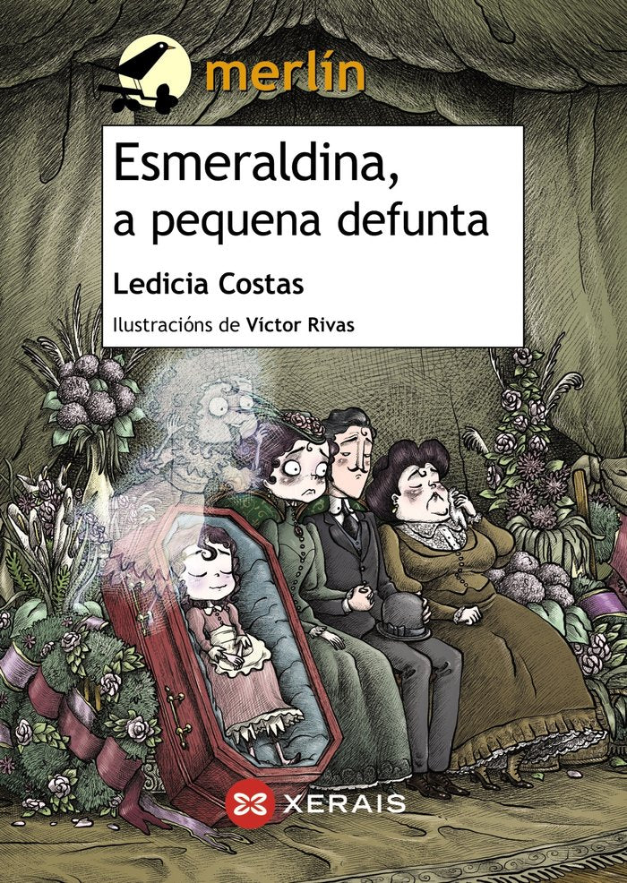 Esmeraldina, a pequena defunta, de Costas, Ledicia | portada del libro