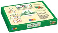 APRENDO PALABRAS 4. LOS ALIMENTOS, de Morán Gordillo | portada del libro