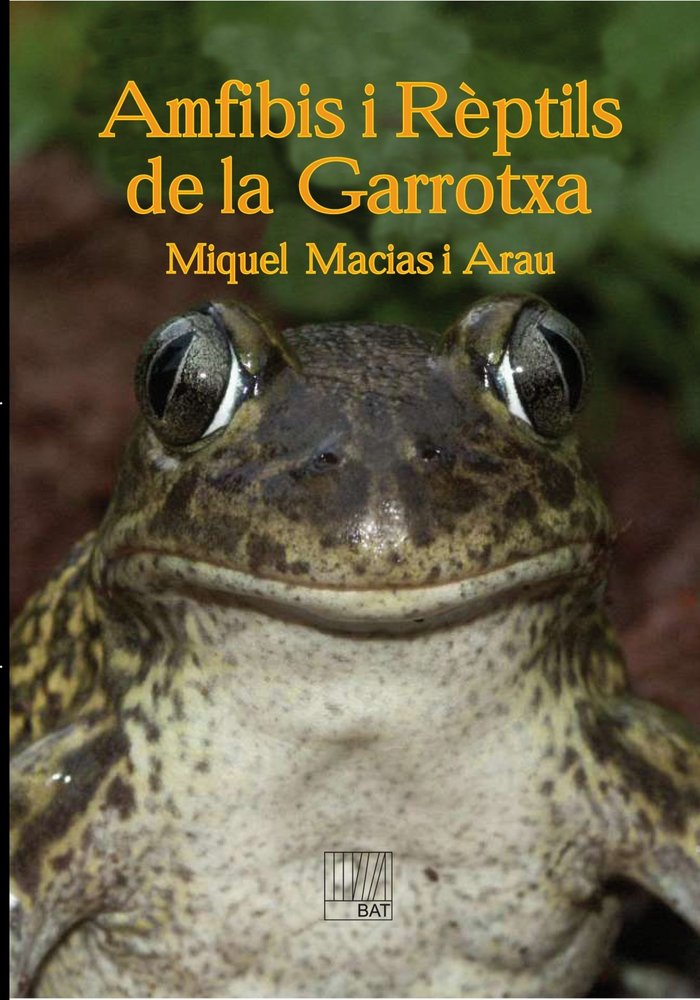 Amfibis i Reptils de la Garrotxa, de Macias i Arau, Miquel | portada del libro