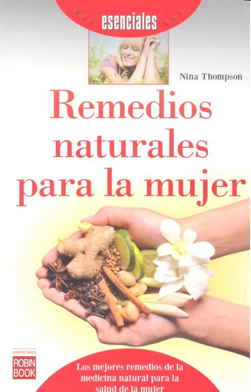 Remedios naturales para la mujer, de Thompson | portada del libro