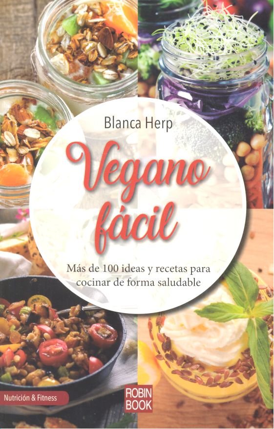 Vegano Fácil, de Herp, Blanca | portada del libro