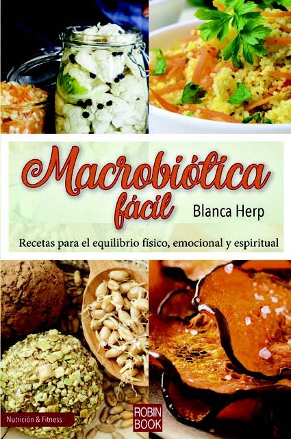Macrobiótica fácil, de Herp | portada del libro