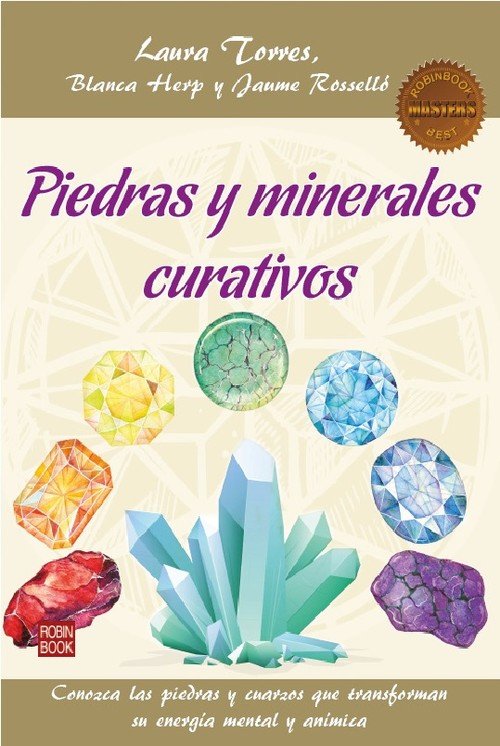 Piedras y minerales curativos, de Torres, Laura | portada del libro