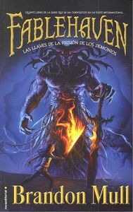 Las llaves de la prisión de los demonios, de Mull | portada del libro