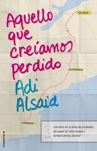 Aquello que creíamos perdido, de Alsaid | portada del libro