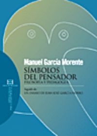 Símbolos del pensador, de García Morente, Manuel | portada del libro