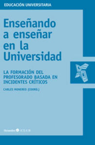 Enseñando a enseñar en la Universidad, de Monereo Font, Carlos | portada del libro