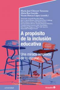 A propósito de la inclusión educativa, de VARIOS, AUTORES | portada del libro
