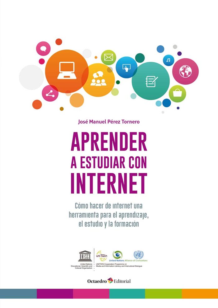 Aprender a estudiar con internet, de Pérez Tornero, José Manuel | portada del libro