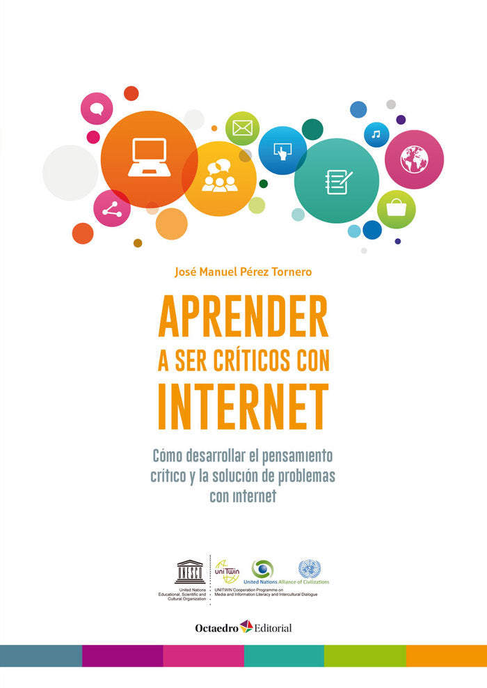 Aprender a ser críticos con internet, de Pérez Tornero, José Manuel | portada del libro