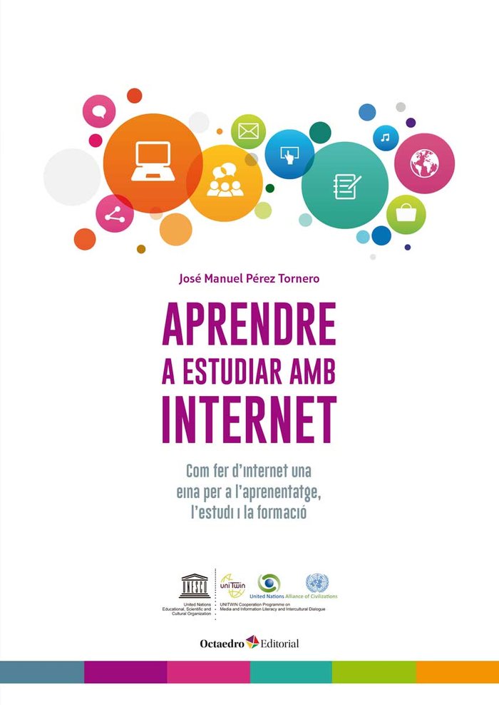 Aprendre a estudiar amb internet, de Pérez Tornero, José Manuel | portada del libro