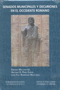 Senados municipales y decuriones en el Occidente romano, de Varios autores | portada del libro