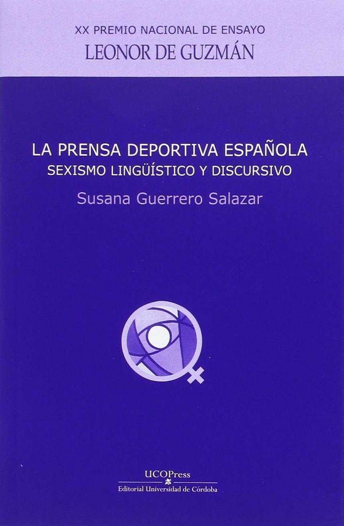 La prensa deportiva española: sexismo lingüístico y discursivo, de Guerrero Salazar | portada del libro