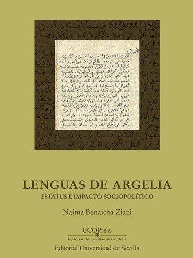 LENGUAS DE ARGELIA | portada del libro