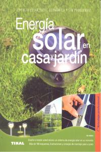 Energía solar en casa y jardín, de Hanus, Bo | portada del libro