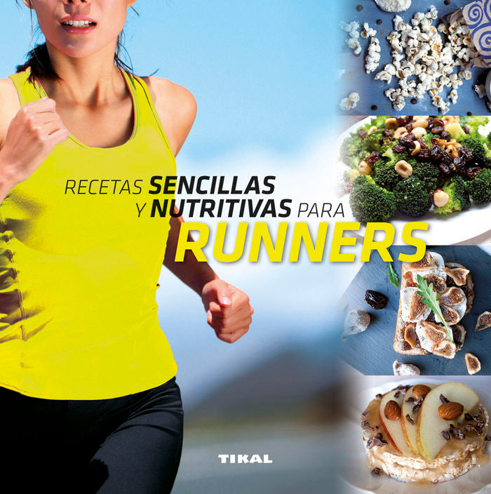 Recetas sencillas y nutritivas para runners, de González Hernández | portada del libro