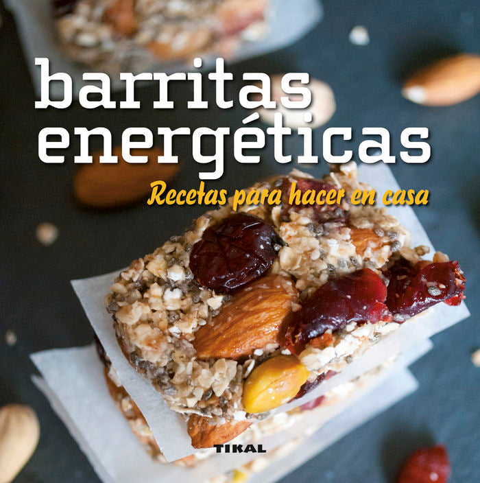 Barritas energéticas. Recetas para hacer en casa, de González Hernández | portada del libro