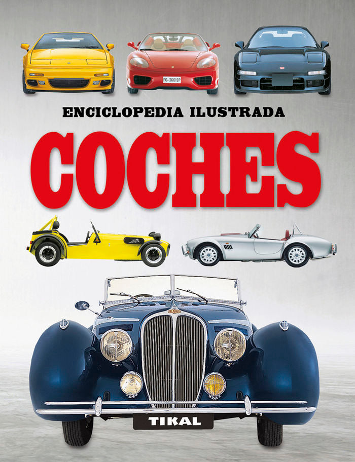 Coches, de Tikal | portada del libro