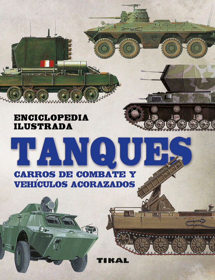 Tanques. Carros de combate y vehículos acorazados, de Jackson | portada del libro