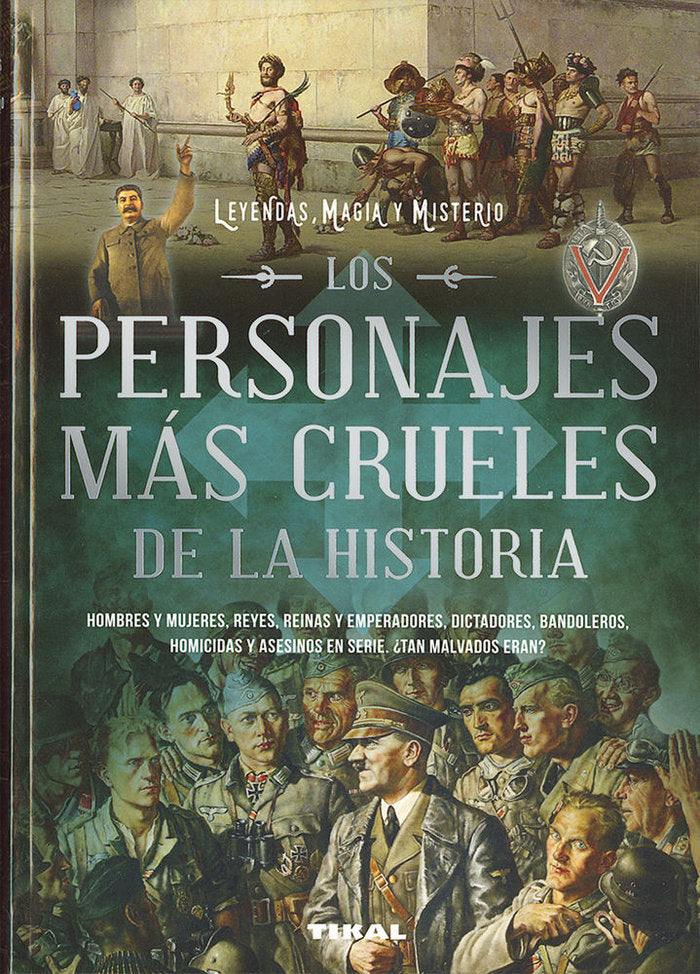 Los personajes más crueles de la historia, de Reacher, Joe | portada del libro