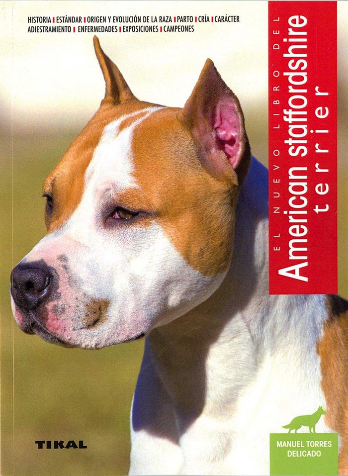 American Staffordshire terrier, de Torres Delicado | portada del libro