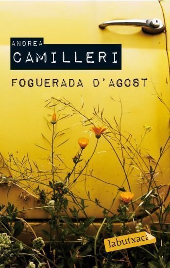 Foguerada d'agost, de Camilleri | portada del libro