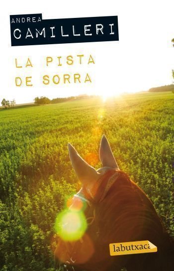 La pista de sorra, de Camilleri | portada del libro