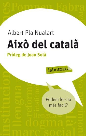 Això del català, de Pla Nualart | portada del libro
